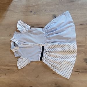EUC Girls Original Marines Striped Dress size 5/6